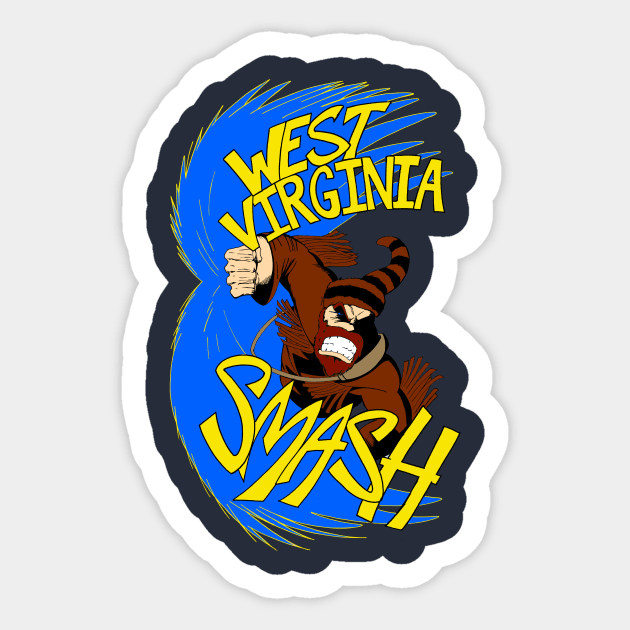 WV Smash Sticker by Ferrell